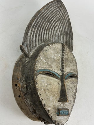 IGBO PAINTED WOODEN MASK, NIGERIA