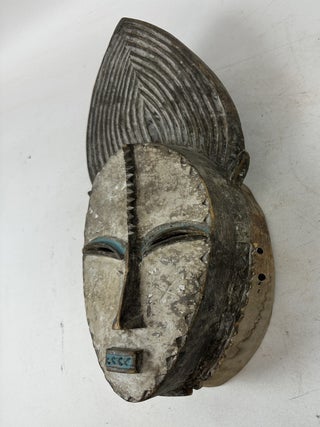 IGBO PAINTED WOODEN MASK, NIGERIA