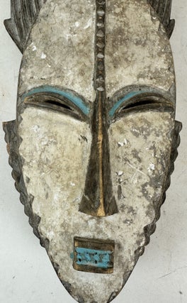 IGBO PAINTED WOODEN MASK, NIGERIA