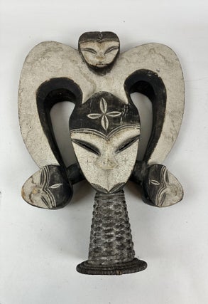 1413964 BAKOTA FOUR-FACED GUARDIAN MASK, GABON