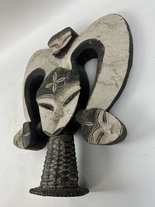 BAKOTA FOUR-FACED GUARDIAN MASK, GABON