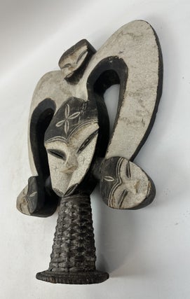 BAKOTA FOUR-FACED GUARDIAN MASK, GABON