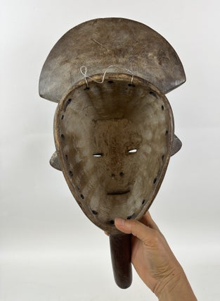 BENA LULUA, PAINTED WOODEN MASK, DEMOCRATIC REPUBLIC OF THE CONGO