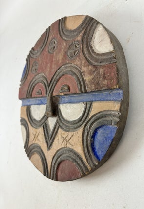 SONGYE PAINTED WOODEN MASK, DEMOCRATIC REPUBLIC OF THE CONGO
