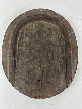 SONGYE PAINTED WOODEN MASK, DEMOCRATIC REPUBLIC OF THE CONGO