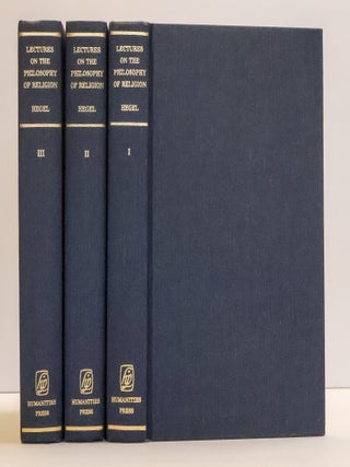 LECTURES ON THE PHILOSOPHY OF RELIGION [Three Volumes