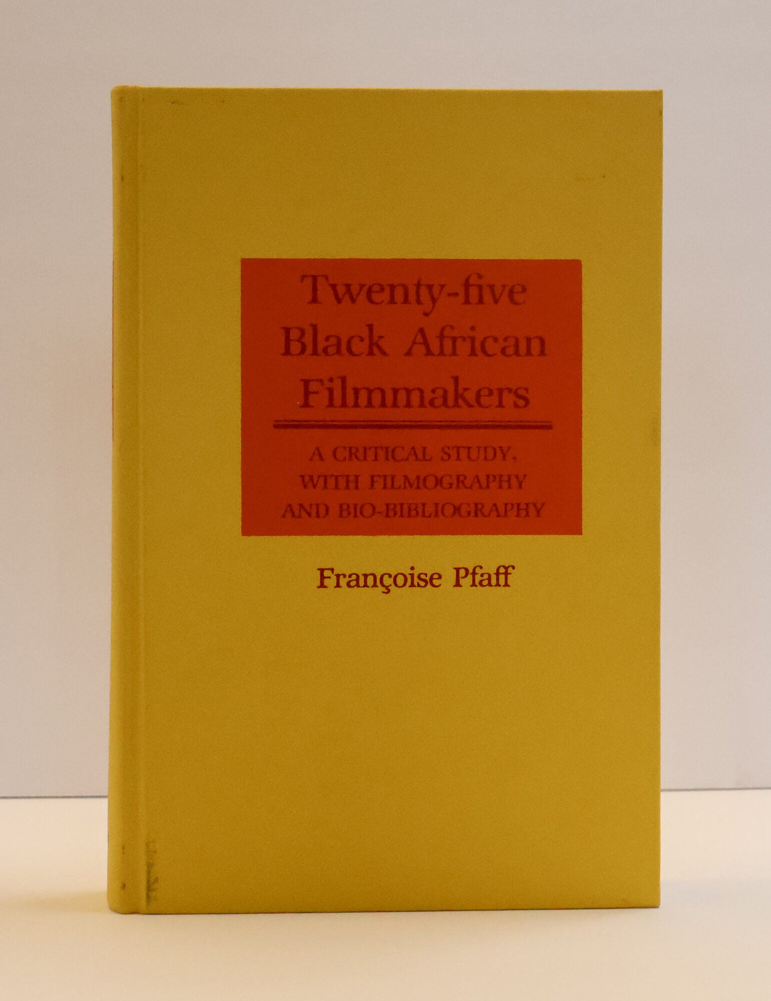 1414184 TWENTY-FIVE BLACK AFRICAN FILMMAKERS. Fran&ccedil;oise Pfaff.