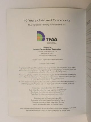 40 YEARS OF ART AND COMMUNITY