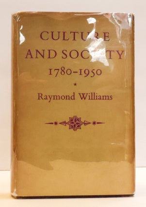 1414201 CULTURE AND SOCIETY 1780-1950. Raymond Williams
