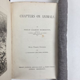 CHAPTERS ON ANIMALS