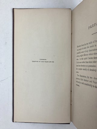 CHAPTERS ON ANIMALS