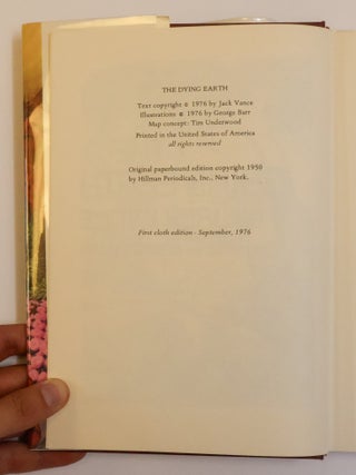 THE DYING EARTH [Signed]