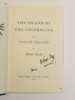 THE ISLAND OF THE COLORBLIND [Signed]