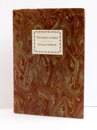 1414335 TWO EARLY STORIES [Signed by Gorey]. Ronald Firbank, Edward Gorey, Miriam J. Benkovitz