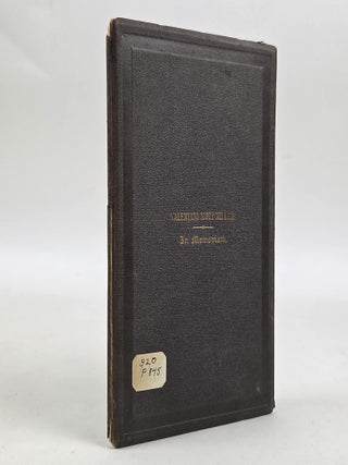 1414375 EULOGY OF THE LATE VALENTIME MOTT, M.D., LL.D. Alfred C. Post