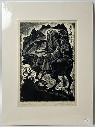 1414406 ORIGINAL WOOD ENGRAVING "PEACE ENDANGERED" [Signed]. Fritz Eichenberg