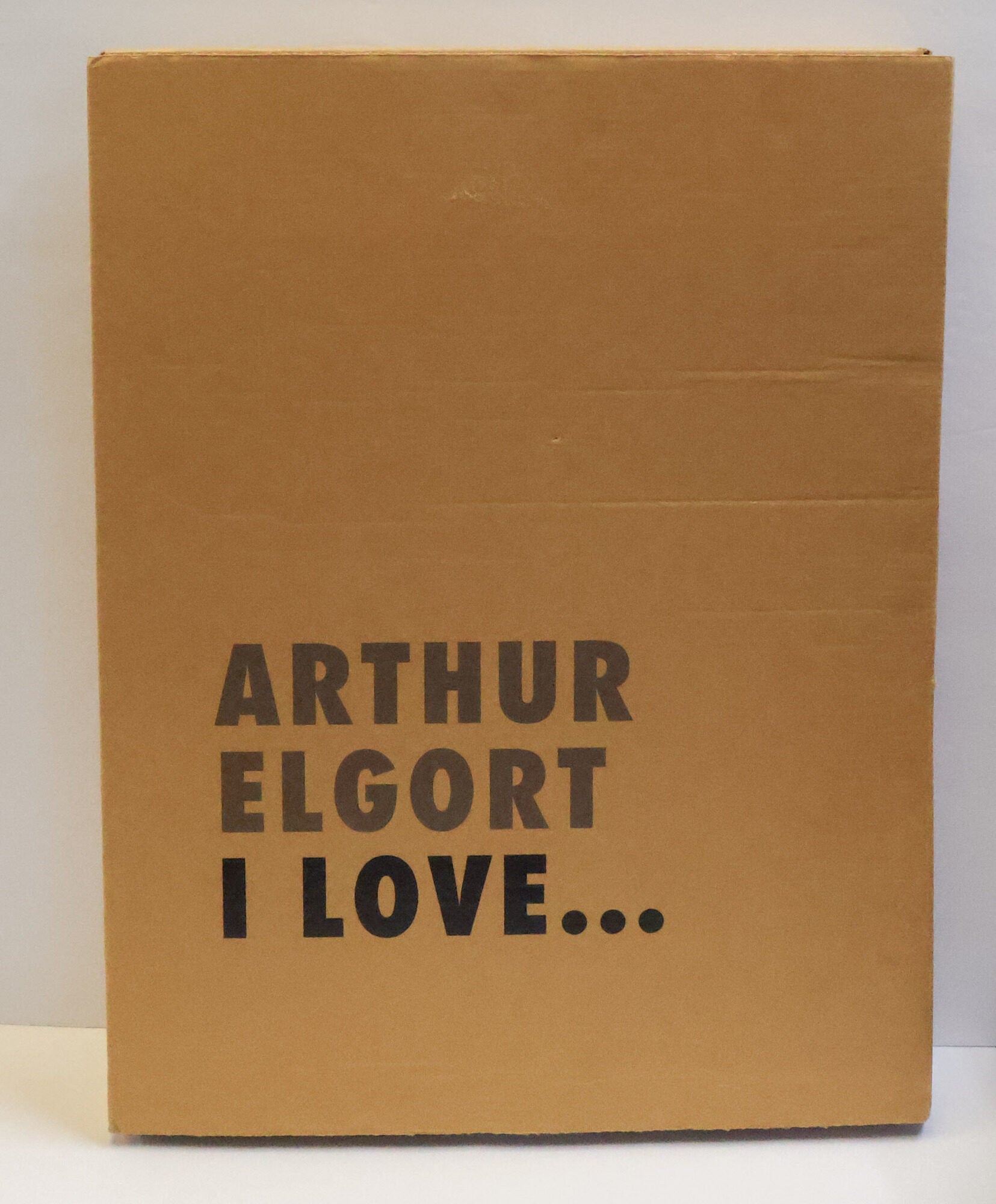 1414424 I LOVE... [Signed with Gelatin Print]. Arthur Elgort.