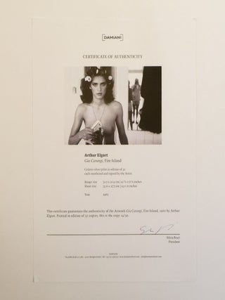 I LOVE... [Signed with Gelatin Print]