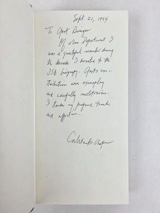 ORDER OUT OF CHAOS: JOHN SHAW BILLINGS AND AMERICA'S COMING OF AGE [Signed]