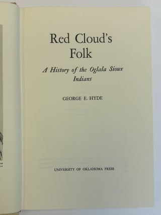 RED CLOUD'S FOLK