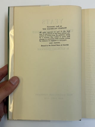 YEATS: THE MAN AND THE MASK