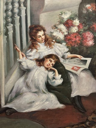 20th CENTURY REPRODUCTION "SISTERS" [Signed]