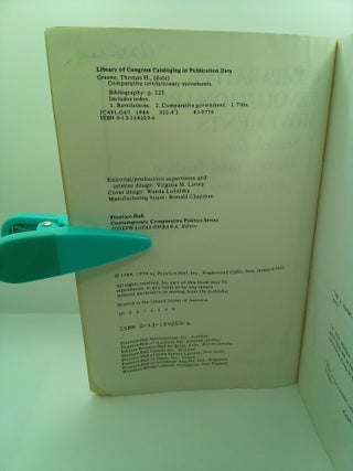 COMPARATIVE REVOLUTIONARY MOVEMENTS: SEARCH FOR THEORY AND JUSTICE