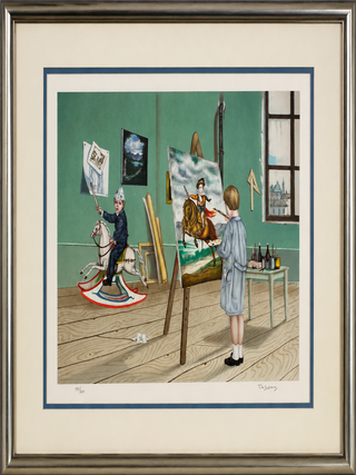 LITHOGRAPH "LONG/LOVING PROPHECY" [Signed