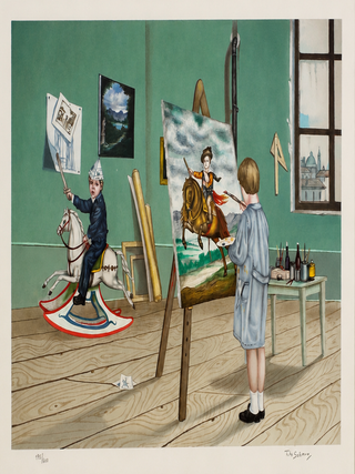 LITHOGRAPH "LONG/LOVING PROPHECY" [Signed]