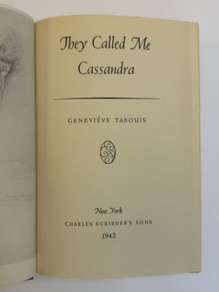 THEY CALLED ME CASSANDRA