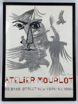 ORIGINAL "ATELIER MOURLOT" PROMOTIONAL POSTER
