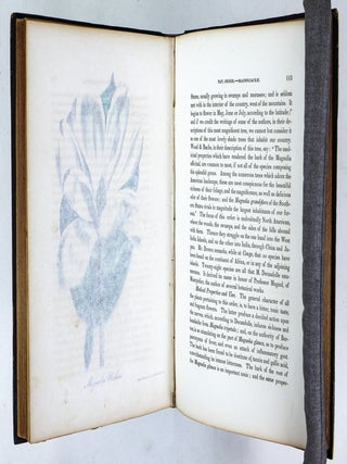 THE AMERICAN FLORA OR HISTORY OF PLANTS AND WILD FLOWERS CONTAINING A SYSTEMATIC AND GENERAL DESCRIPTION, NATURAL HISTORY, CHEMICAL AND MEDICAL PROPERTIES [Volume II only}