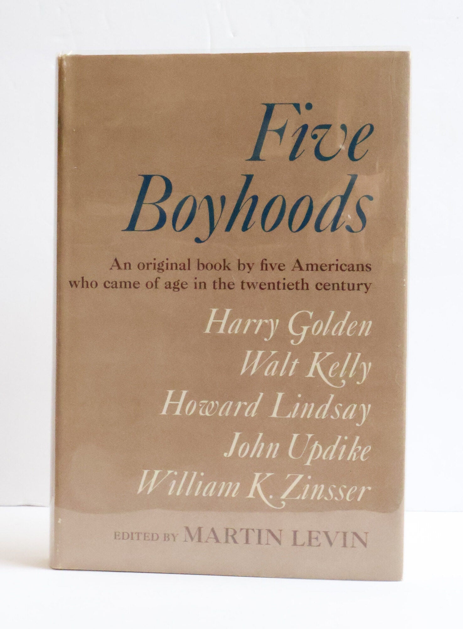 1414703 FIVE BOYHOODS. Martin Levin.