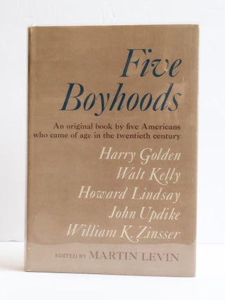 1414703 FIVE BOYHOODS. Martin Levin