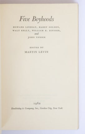 FIVE BOYHOODS