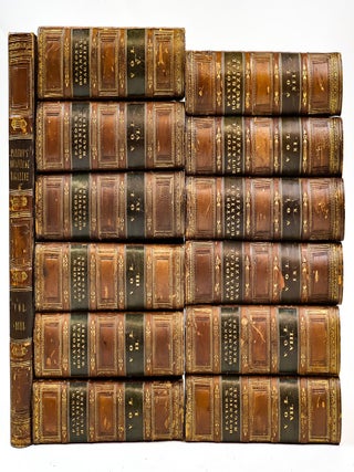 1414840 PAXTON'S MAGAZINE OF BOTANY AND REGISTER OF FLOWERING PLANTS [13 volumes]. Sir...