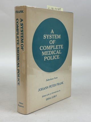1414843 A SYSTEM OF COMPLETE MEDICAL POLICE. Johann Peter Frank