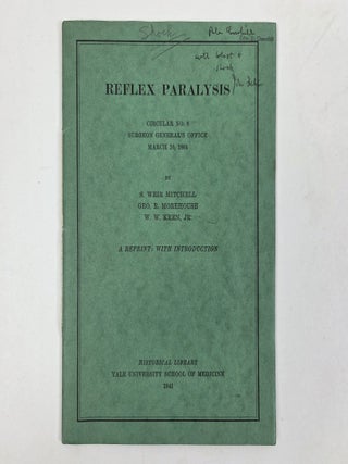 1414890 REFLEX PARALYSIS CIRCULAR NO. 6 SURGEON GENERAL'S OFFICE MARCH 10, 1964. S. Weir...