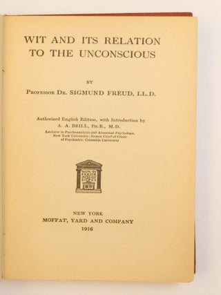 WIT AND ITS RELATION TO THE UNCONSCIOUS