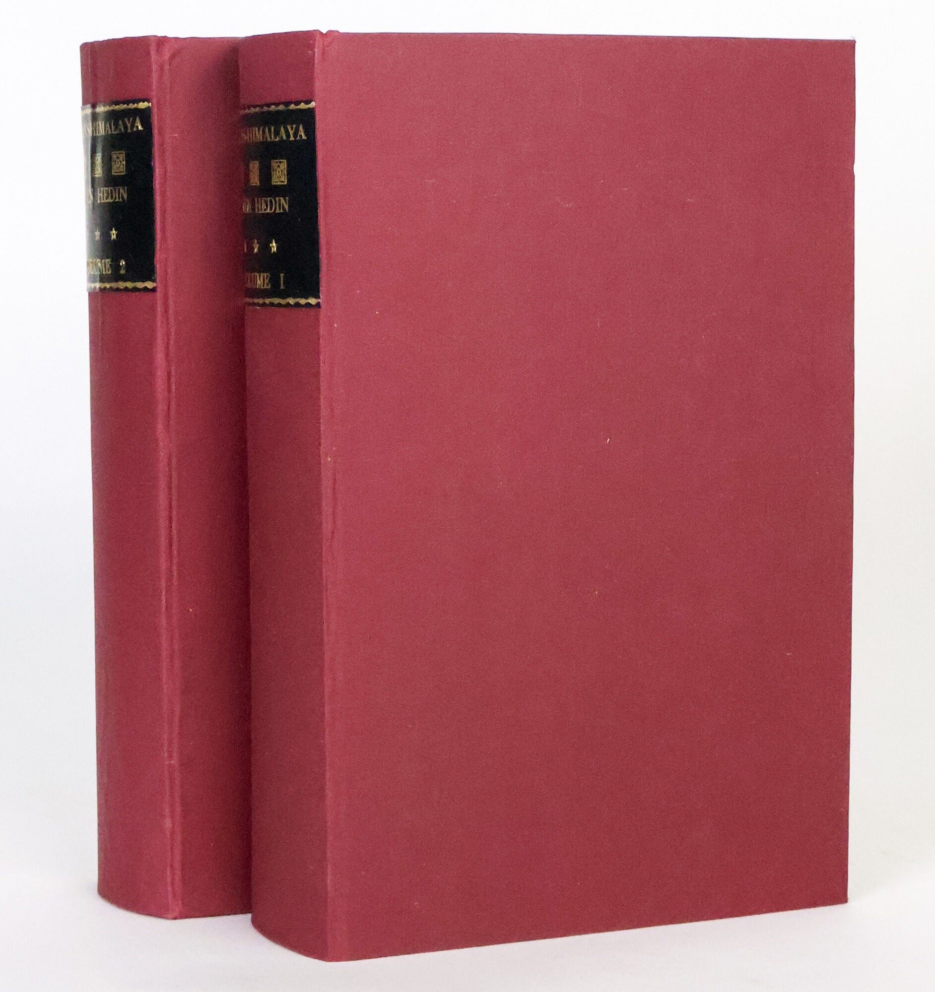 1415000 TRANS-HIMALAYA: DISCOVERIES AND ADVENTURES IN TIBET [2 Volumes]. Sven Hedin.