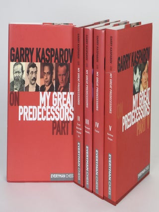 1415005 GARRY KASPAROV ON MY GREAT PREDECESSORS [Five Volumes]. Garry Kasparov