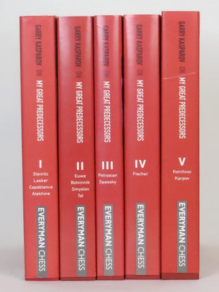 GARRY KASPAROV ON MY GREAT PREDECESSORS [Five Volumes]