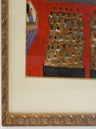 ORIGINAL PAINTING "DOCKSTERS MINSTRELS" [Signed]