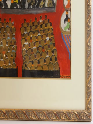 ORIGINAL PAINTING "DOCKSTERS MINSTRELS" [Signed]