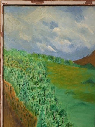 ORIGINAL PAINTING "ACROSS THE RIVER"