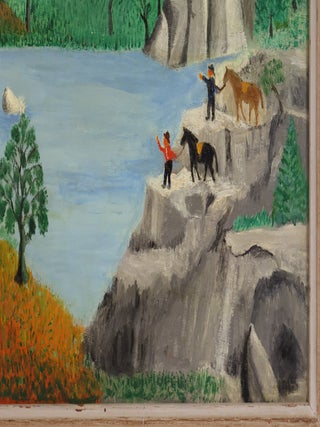 ORIGINAL PAINTING "ACROSS THE RIVER"