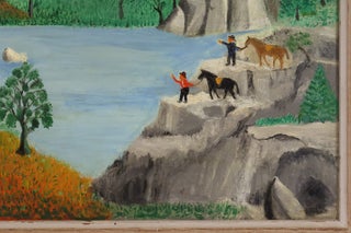 ORIGINAL PAINTING "ACROSS THE RIVER"