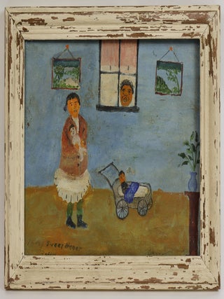 1415039 ORIGINAL PAINTING "GRANDDAUGHTER" [Signed]. David Courlander