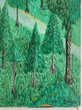 ORIGINAL PAINTING "A SCENE NEAR THE ROCKIES"