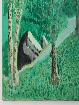 ORIGINAL PAINTING "A SCENE NEAR THE ROCKIES"